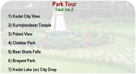 park tour kodaikanal